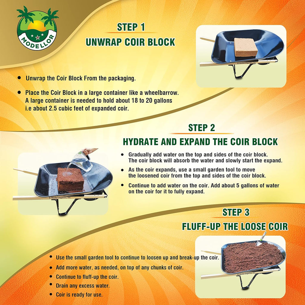 Coco Coir Brick 10 lb. Q50070