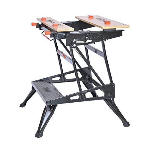 Portable Folding Workbench with Clamps R24807