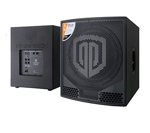 18 inch Active Powered PA DJ Subwoofer X1487