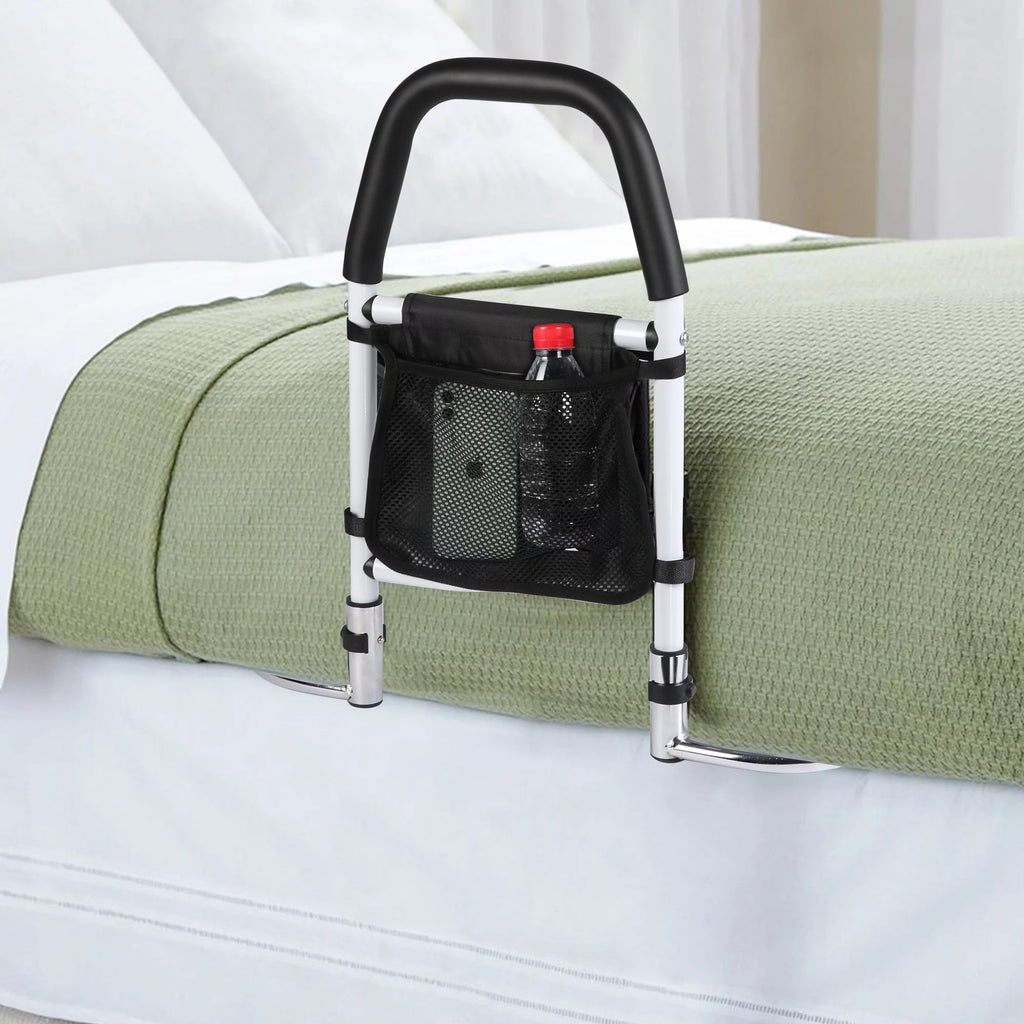 Bed Assist Rail with Anchor Strap and Storage Pocket V3444