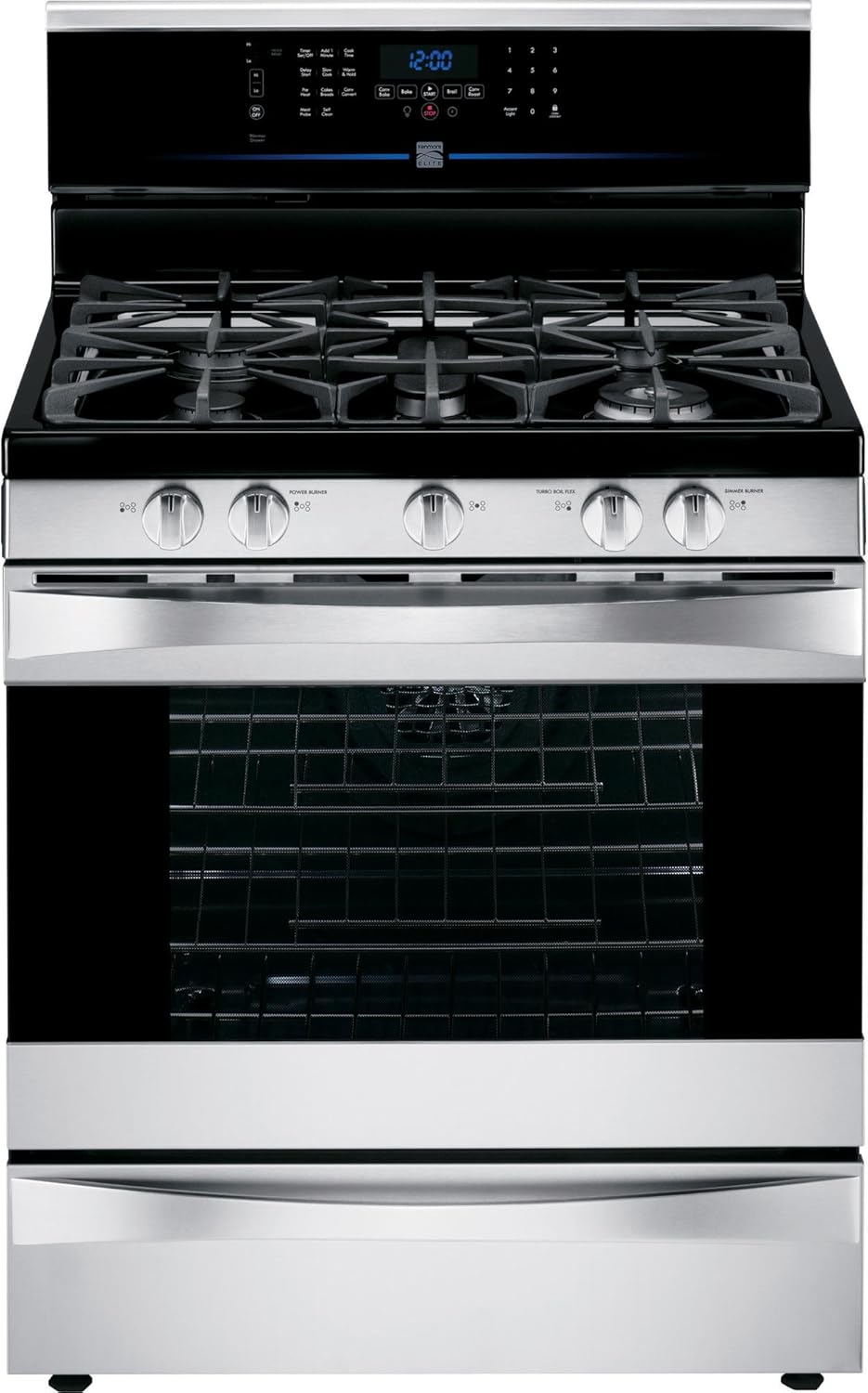 5.5 cu. ft. Self Clean Dual Fuel Range in Stainless Steel U27169