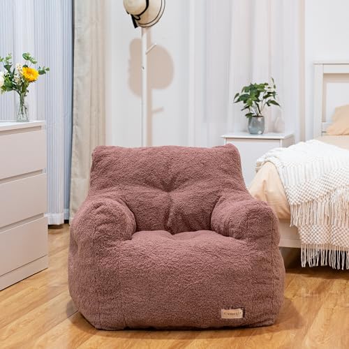 Black Bean Bag Chair with Memory Foam X47611
