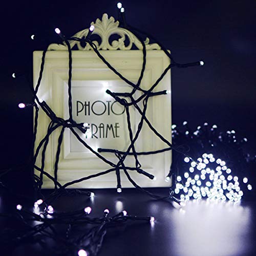 72 Feet 200 LED Solar Powered Fairy String Lights (White) F2210