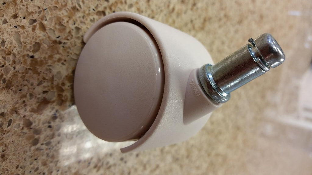 Casters in Almond / Sand (Set of 8) E500653