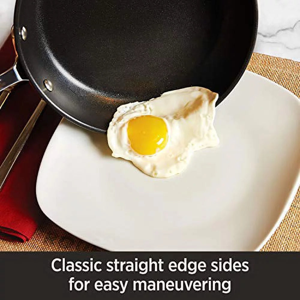 2 Piece Nonstick Fry Pan and Saute Pan Set F566