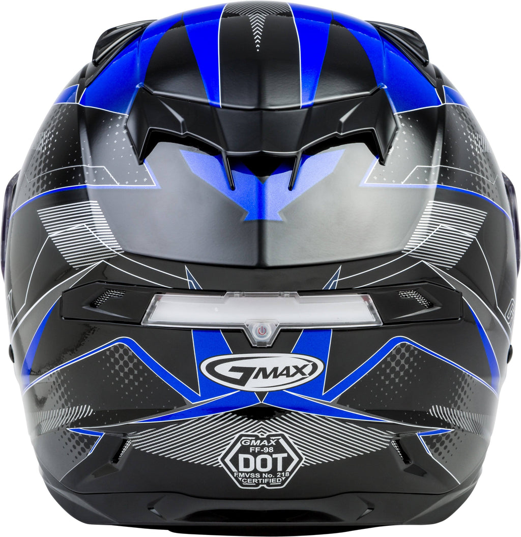 Black/Red Full Face Helmet O6757