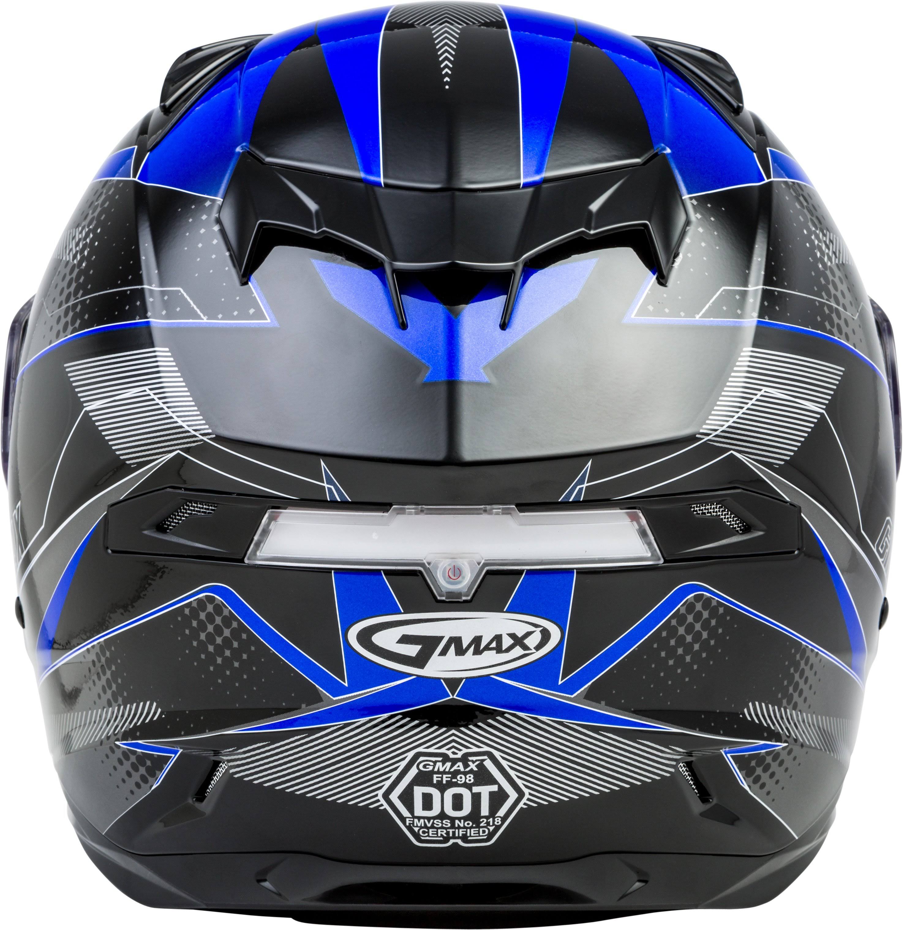 Black/Red Full Face Helmet O6757