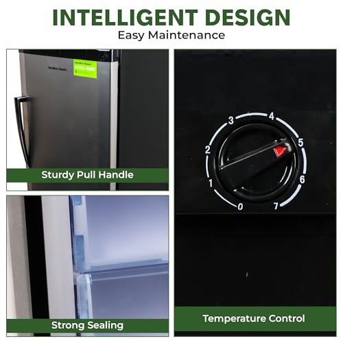 Stainless Steel Upright Freezer, 11 cu. ft. V7372