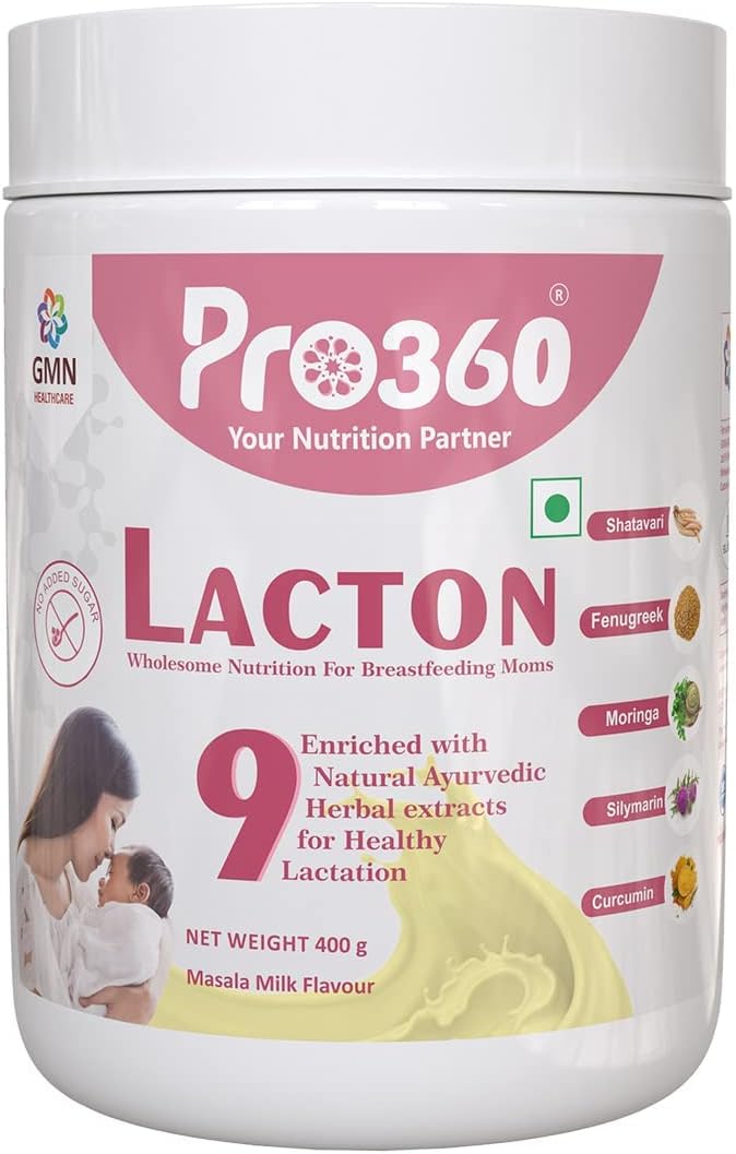 Lactation Support Booster Powder, Masala Milk Flavor, 400g I915