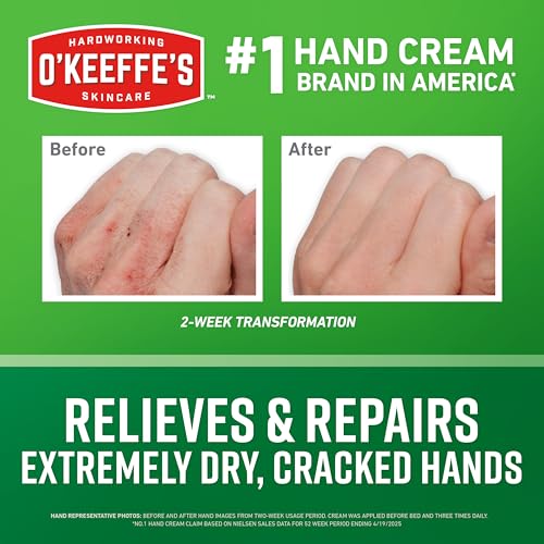 3 oz Tube (2 Pack) Hand Cream for Cracked, Dry Hands Z1838