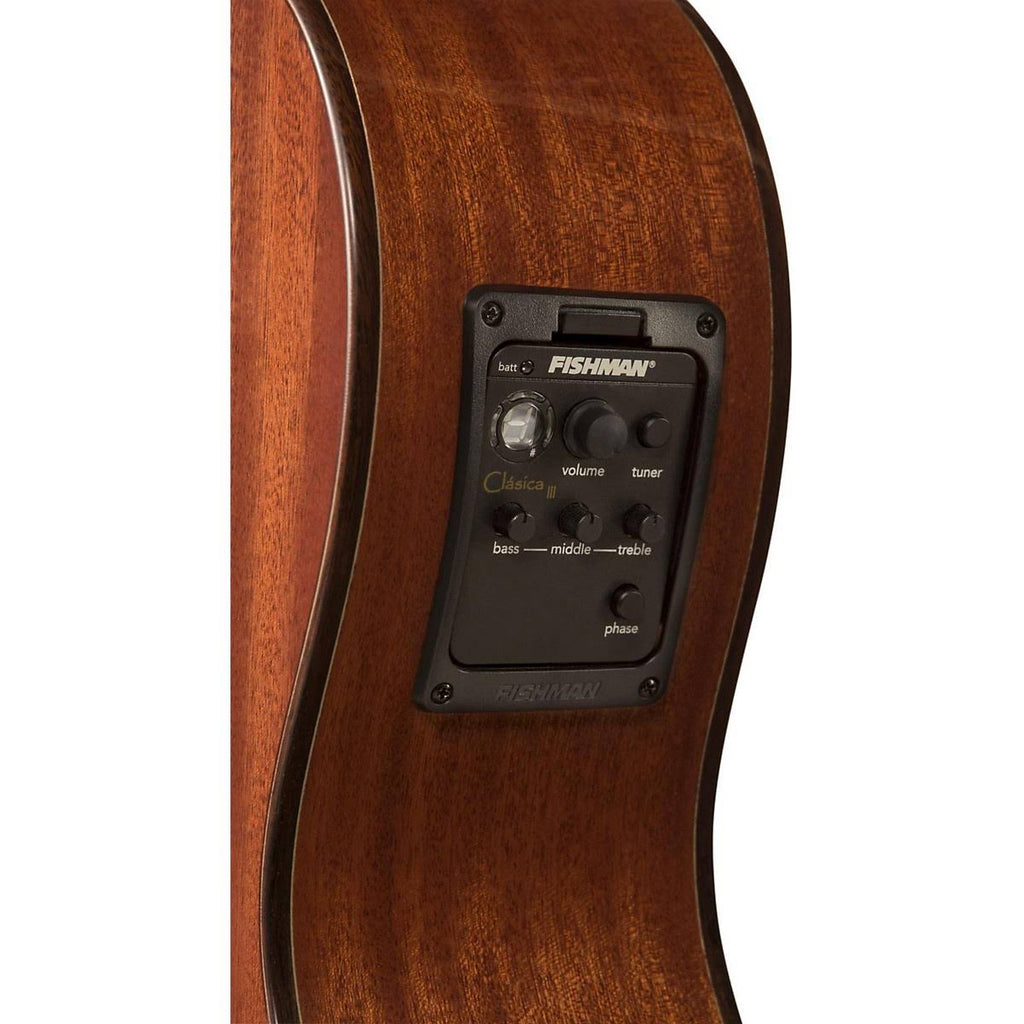 Natural Cutaway Acoustic-Electric Classical Guitar Q2216