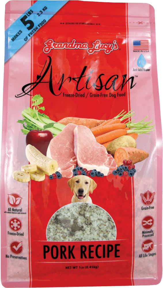 Grain Free Pork Freeze Dried Dog Food, 10 lbs O832