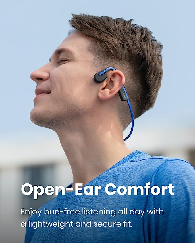 Open-Ear Bluetooth Sport Headphones Blue L38501