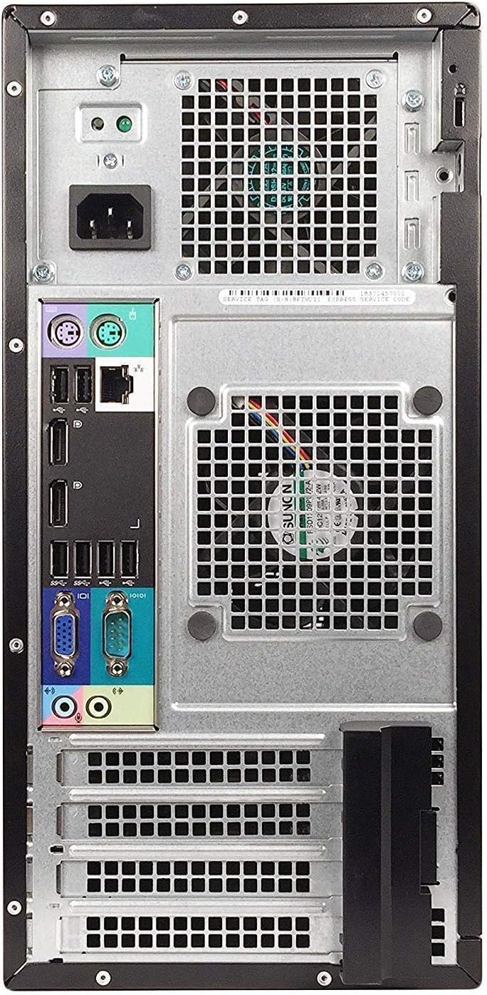 Tower Desktop Intel Quad Core i7-3770 16GB RAM DDR3 256GB SSD Windows 10 Pro 64-Bit WiFi J745