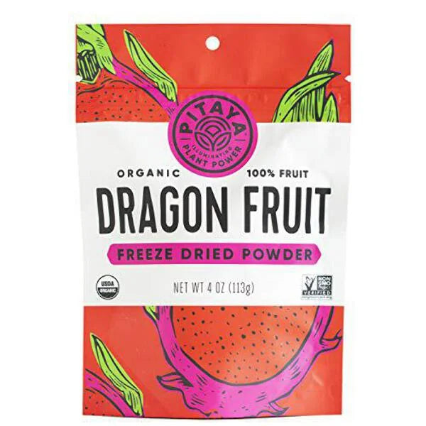 Organic Dragon Fruit Freeze Dried Powder 4 oz B4232
