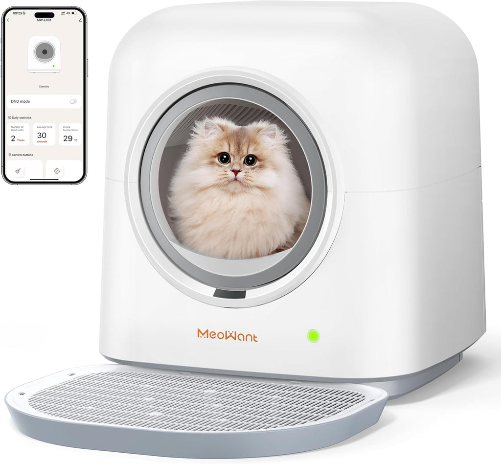 Self Cleaning Automatic Cat Litter Box with Mat & Liner E4439