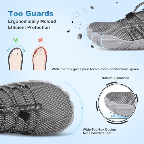 Barefoot Water Shoes Aqua Sock Athletic Hiking Water Sports Shoes C24807