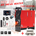 8KW 12V All In One LCD Thermostat Air Heater T276