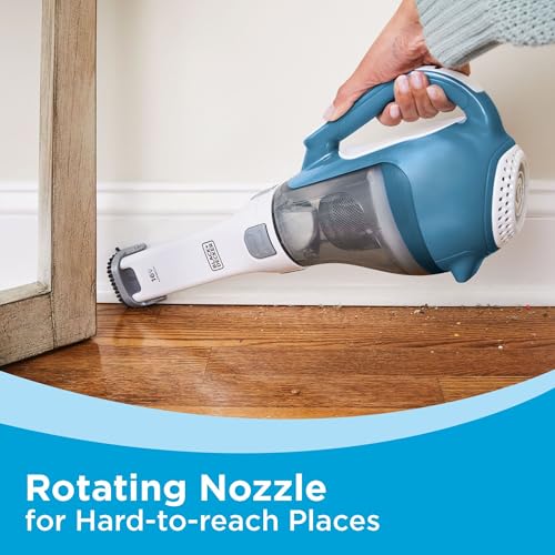 Cordless Handheld Vacuum with Crevice Tool S3646