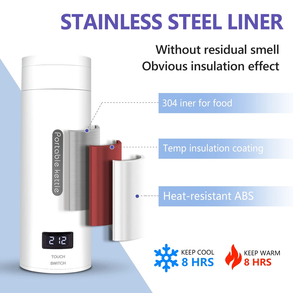 Portable Electric Kettle 400ML X971887