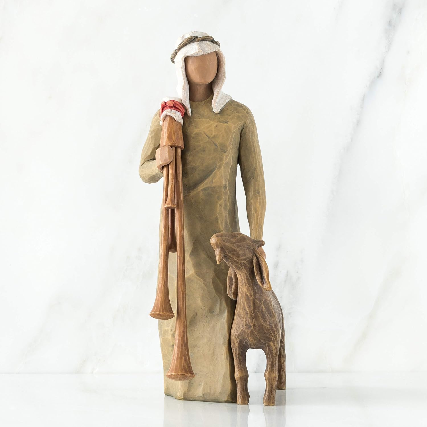 Sculpted hand-painted nativity figure M733