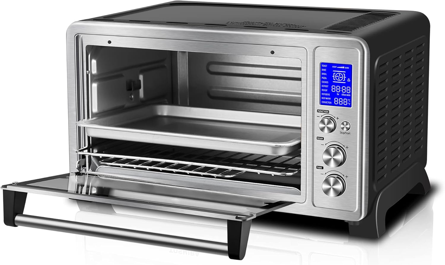 Digital Toaster Oven and Microwave Oven with Smart Sensor Z610320