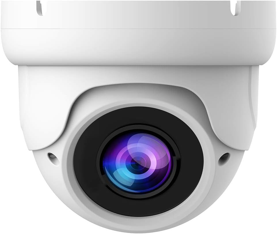 Clear Night Vision 5MP Manual Zoom Dome CCTV Security Camera H880204
