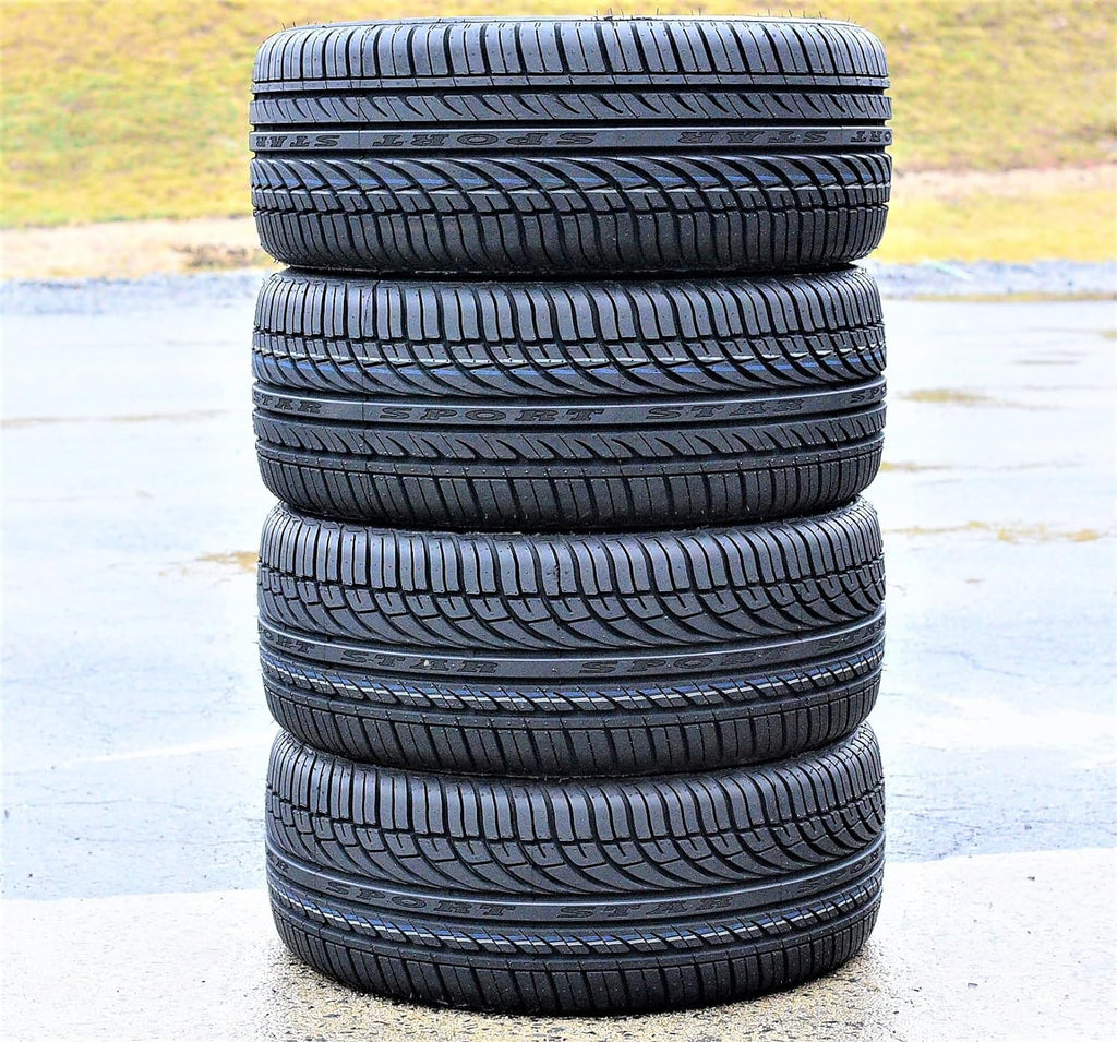 Set of 4 All-Season Passenger Car Performance Radial Tires 185/70R14 88H I989550