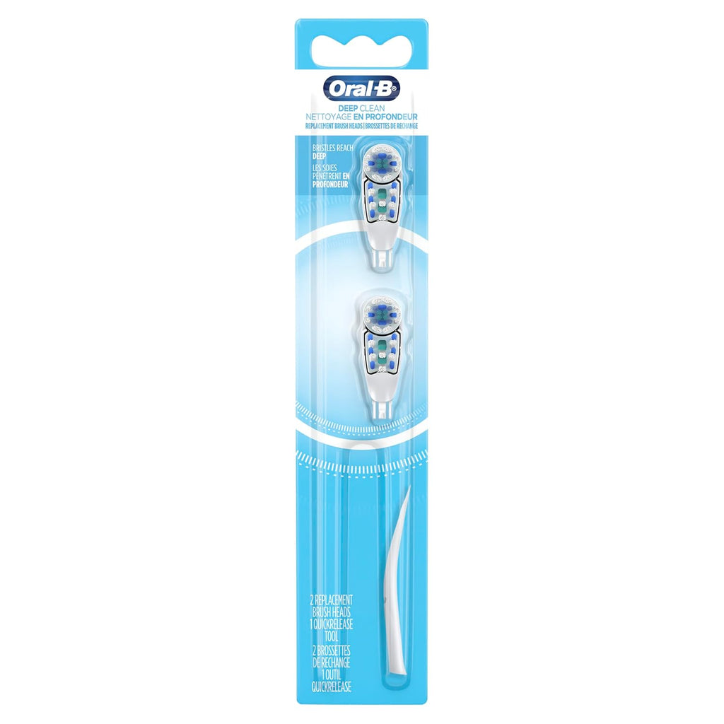Soft 2 Count Toothbrush Replacement Brush Heads A4104