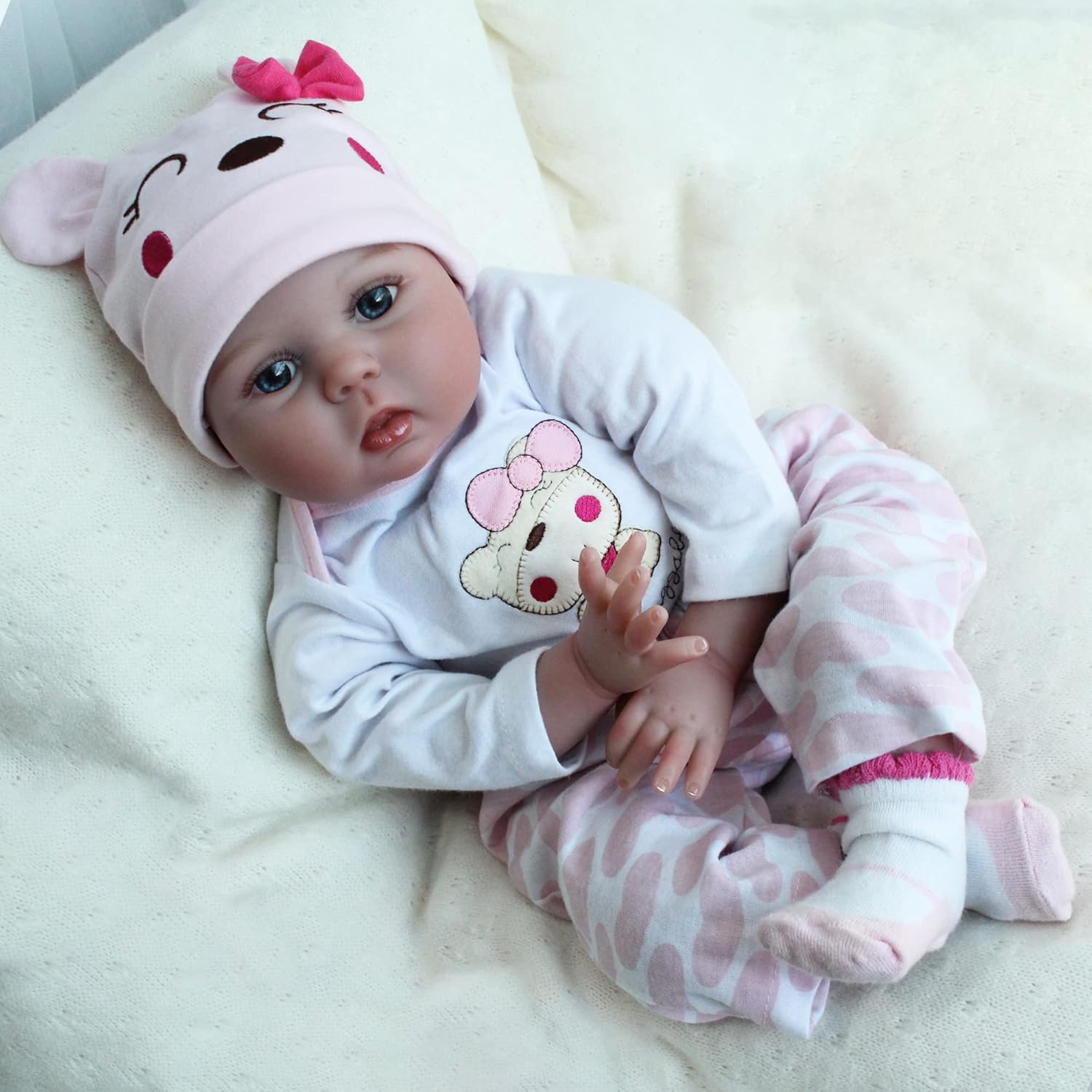 22 inch Realistic Soft Vinyl Reborn Baby Doll W987