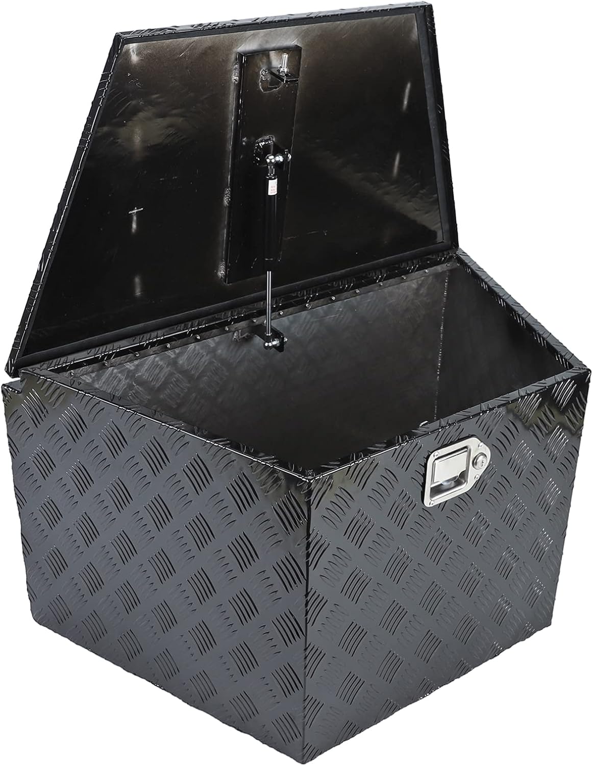 Black Aluminum Trailer Tongue Tool Box U605