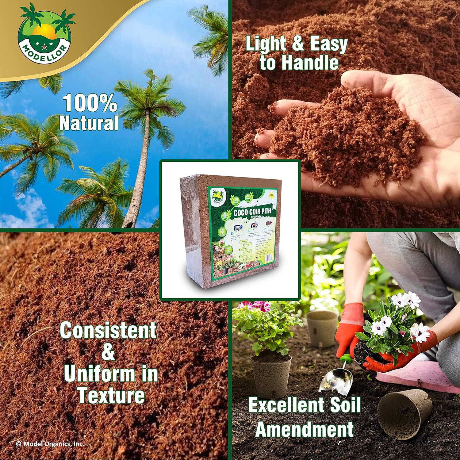 Coco Coir Brick 10 lb. Q50070