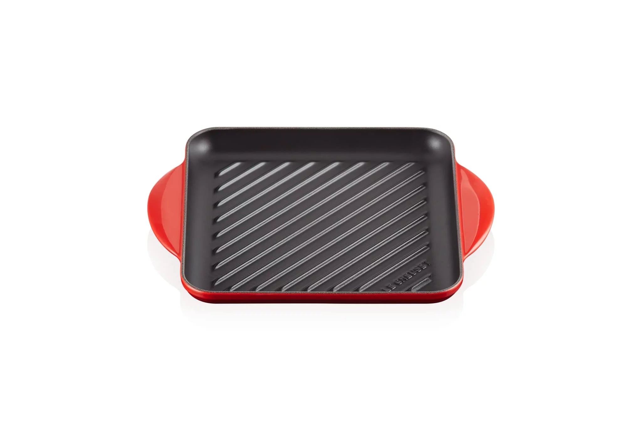 9.5" Enameled Cast Iron Square Skillet Grill X428999