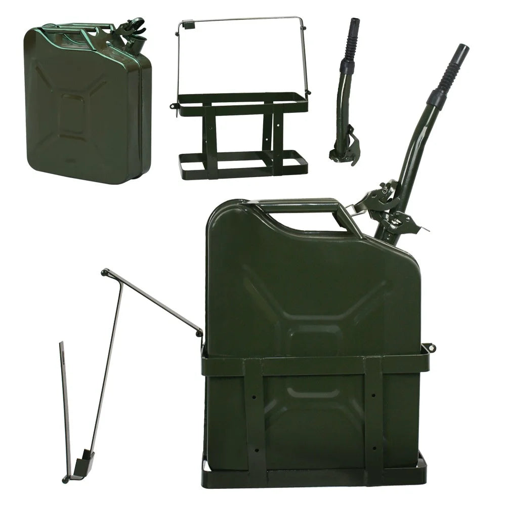 5 Gal 20L Jerry Can with Holder and Spout M2111