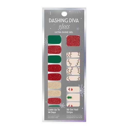 Gloss Nail Strips, 32 Nail Wraps, 1 Prep Pad, 1 Nail File P4868