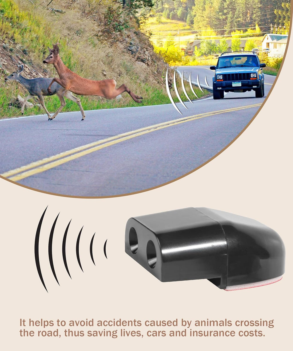 4 PCS Deer Whistle Car Accessories Q726