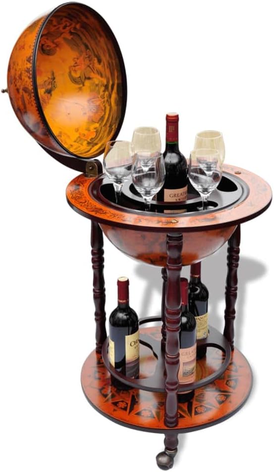 Eucalyptus Wood Wine Cabinet I309