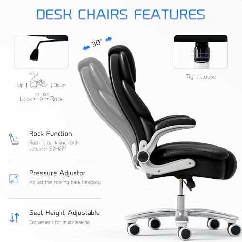 Brown Leather High Back Executive Office Chair C63624