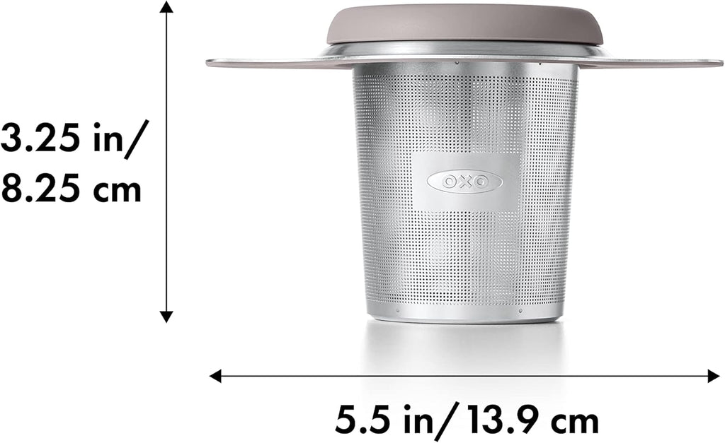 Cordless Glass Electric Kettle (1.75 L) and Tea Infuser Basket (6 oz.) R791694