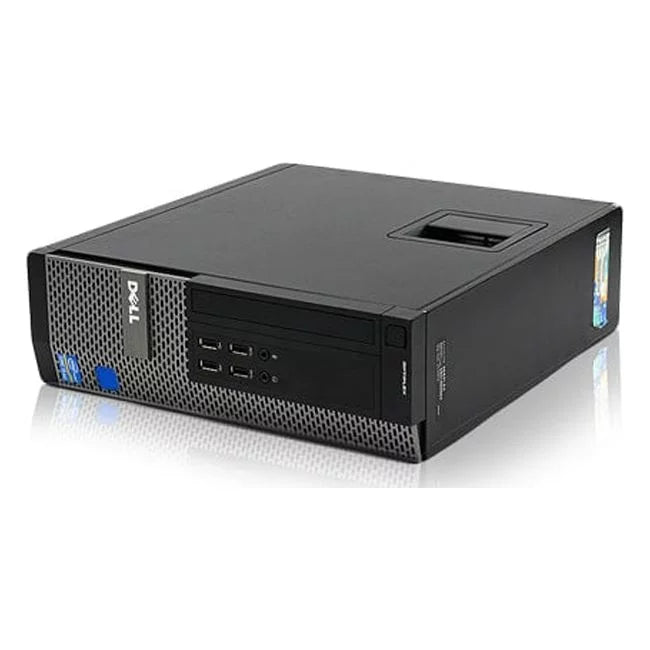 Restored Dell Optiplex Computer 2.8 GHz Core i7 Tower PC, 16GB Windows 10 Home 19" R80592