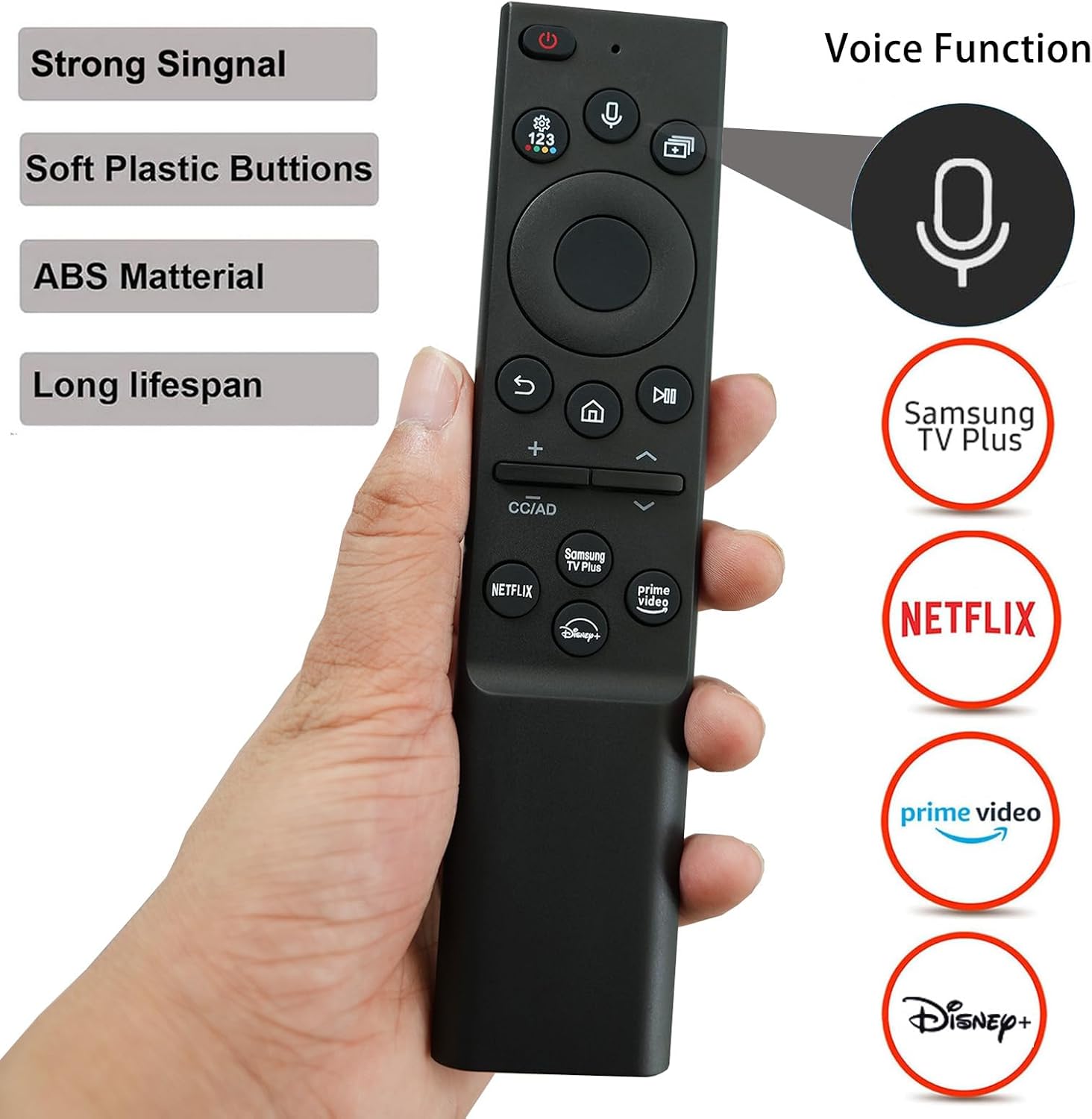Remote Control for Samsung Smart TV Y33744