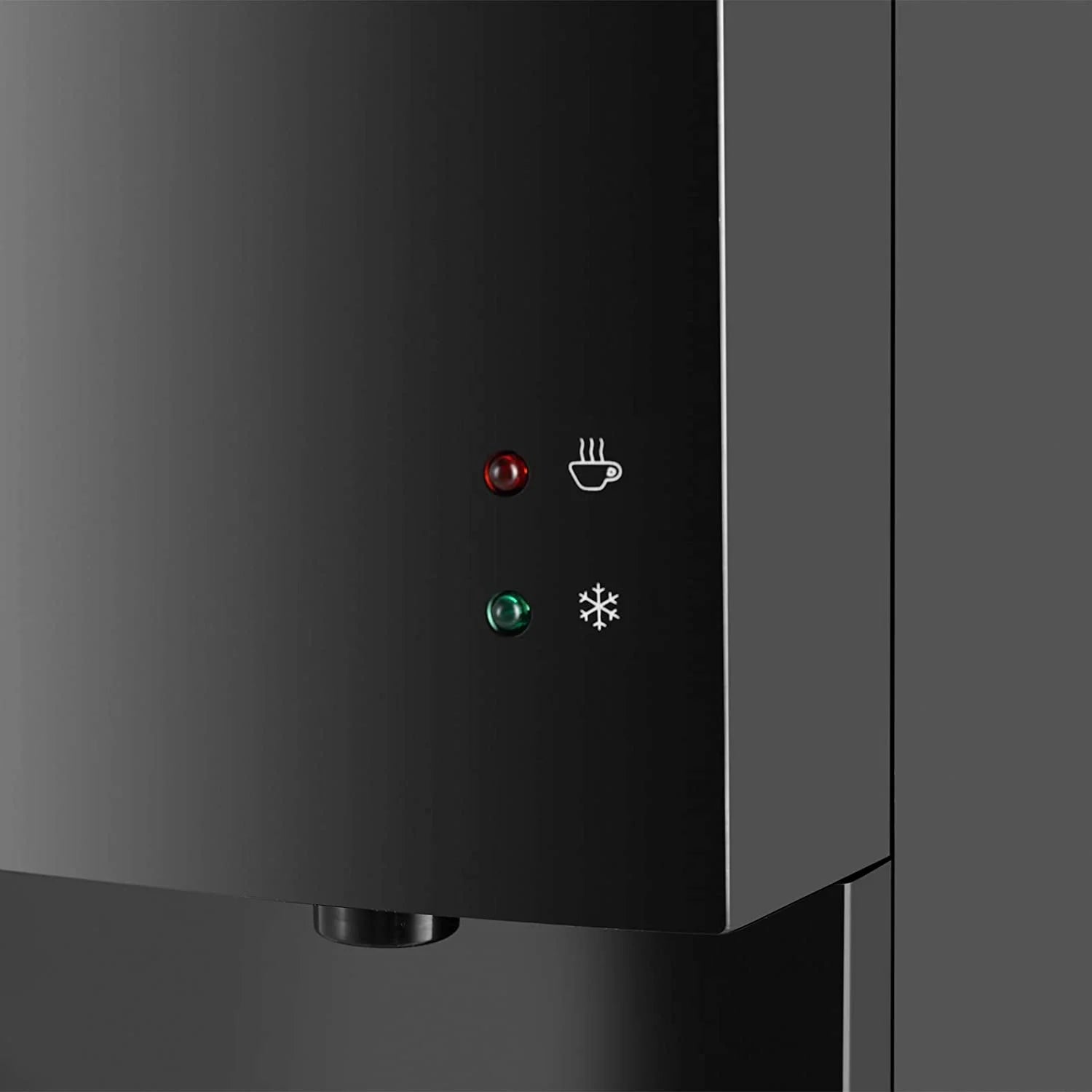 5 Gallon Hot Cold Water Dispenser Top Loading with Child Safety Lock Black D942544