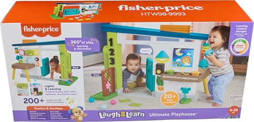 Baby Learning Toy Playhouse with 9 Pretend Play Accessories T219