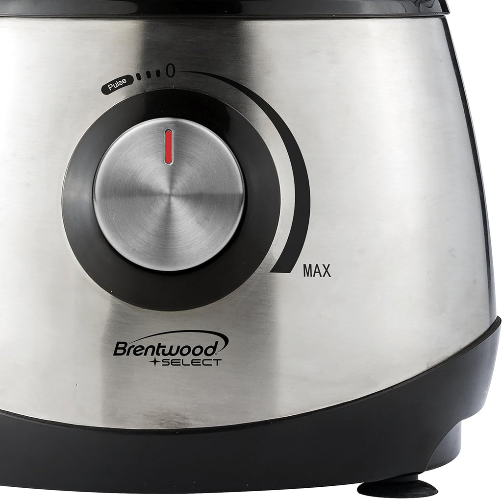 8-Cup Stainless Steel Black Food Processor S44813