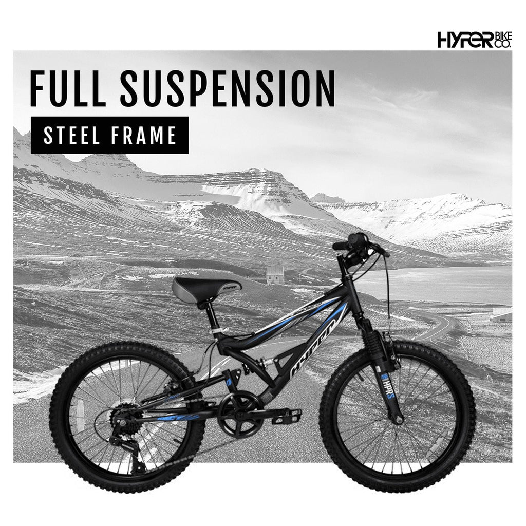 20" Black Mountain Bike S3081