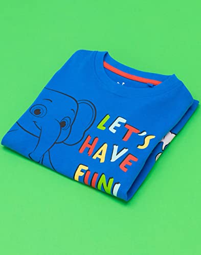Blue Short Sleeve T-Shirt D37741