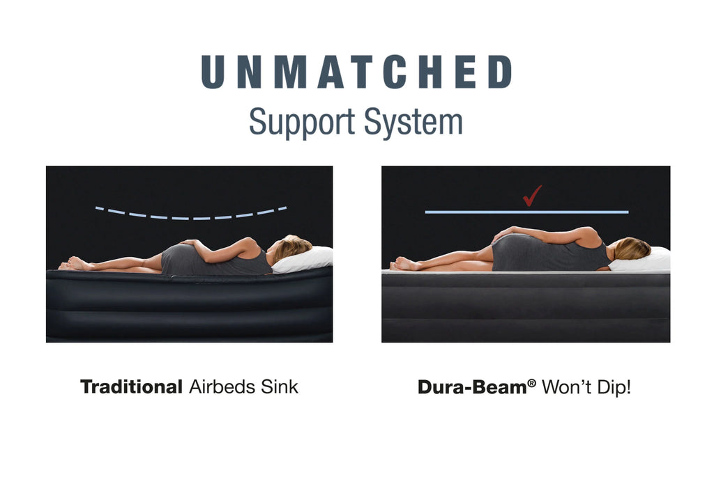 Queen Air Bed with Built-in Pump X873963