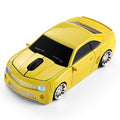 Red Wireless Sports Car Shaped Mouse with LED Headlights E149