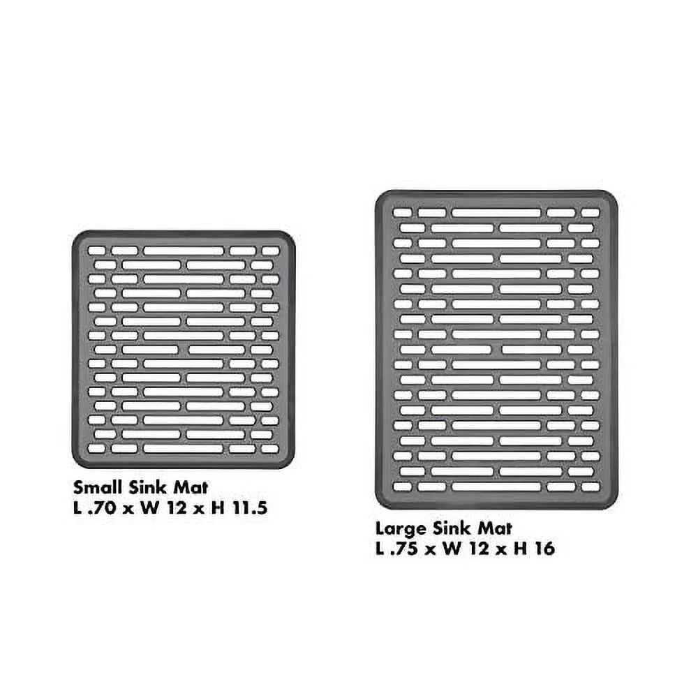 Gray Small Sink Mat C1571