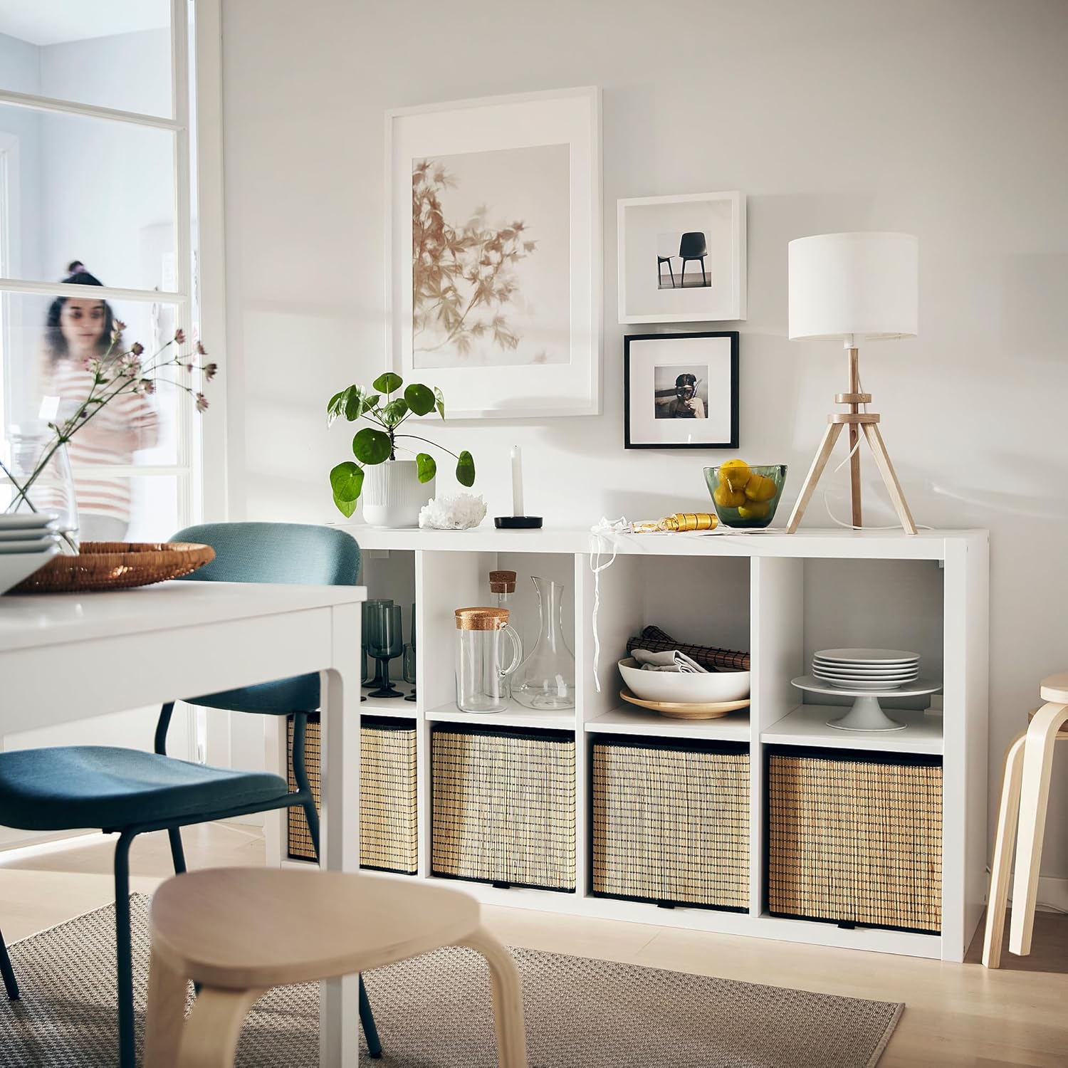 White 8 Shelf Shelving Unit (77x39x147 cm) A211266